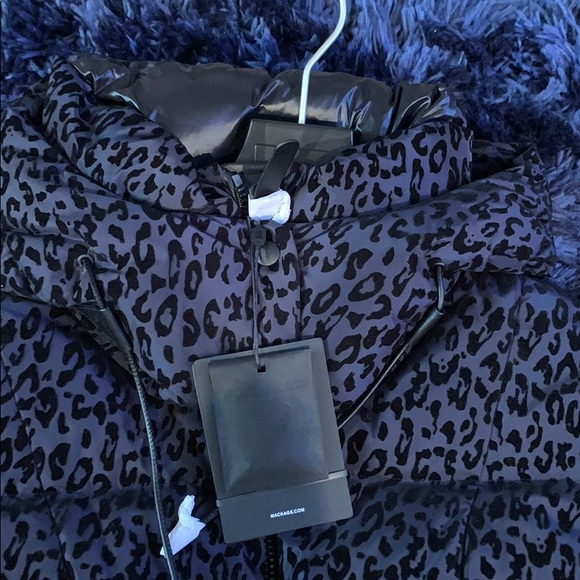 Women’s small cheetah blue MACKAGE NWT - Picture 2 of 4